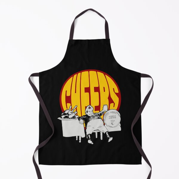 Item preview, Cheers!!! rounded thanksgiving vintage comic dude! orange and red - let the party begin! designed and sold by OptLuv.