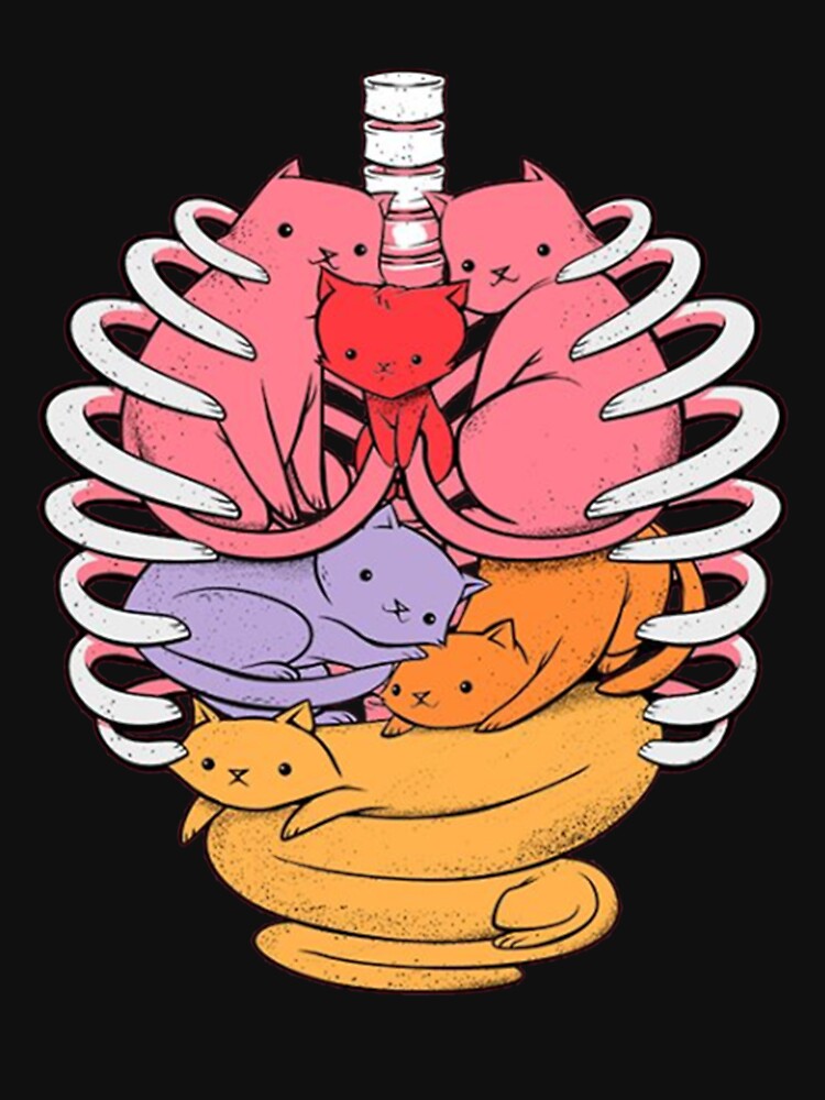 organs-made-out-of-cats-t-shirt-for-sale-by-queenreichert