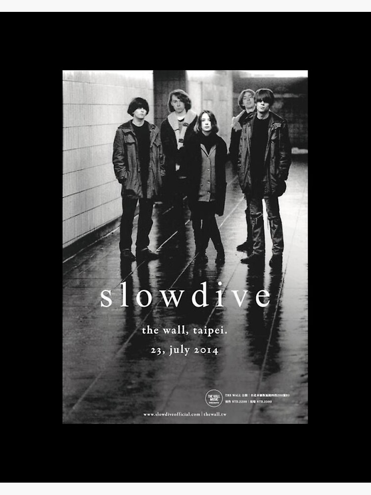 Slowdive The Wall Concert Tank Top Art Board Print for Sale by  carmengloriapz