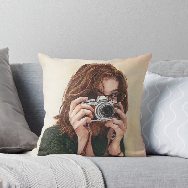 Item preview, Photographer, watercolour painting by Paris Lomé designed and sold by Paris Lomé.