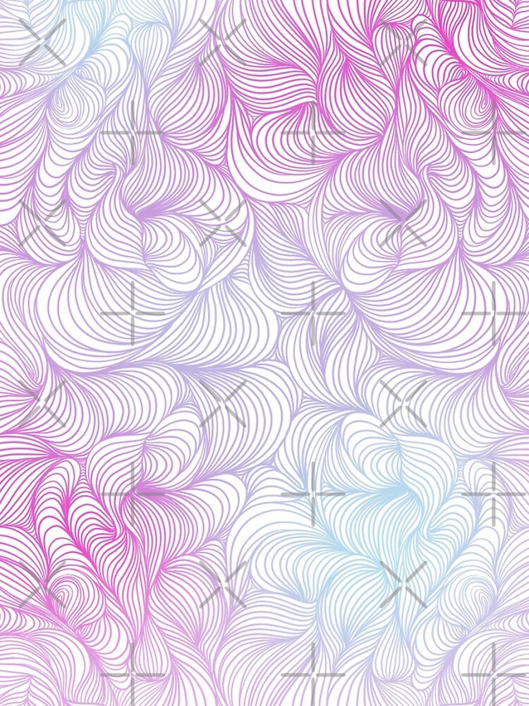 Pink and Purple Swirl Pattern by nykiway