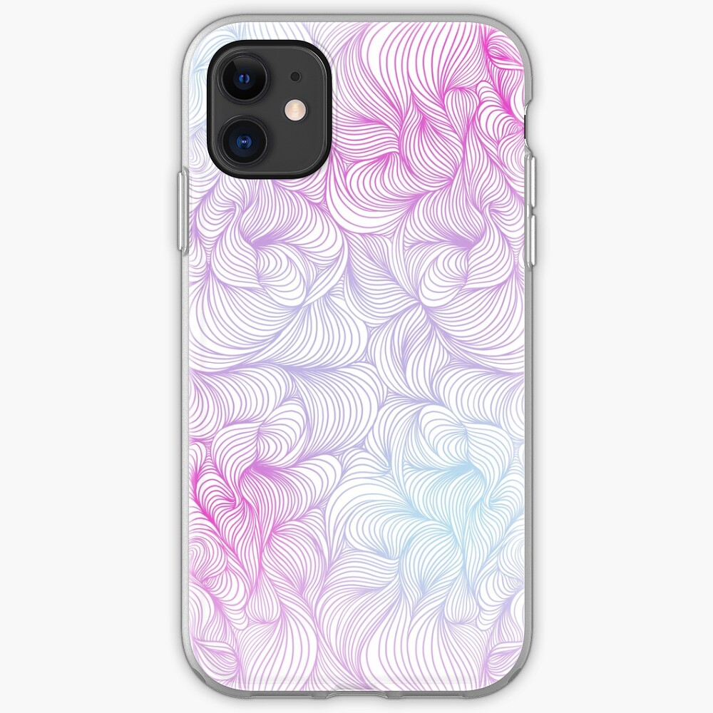 Pink and Purple Swirl Pattern iPhone Case & Cover