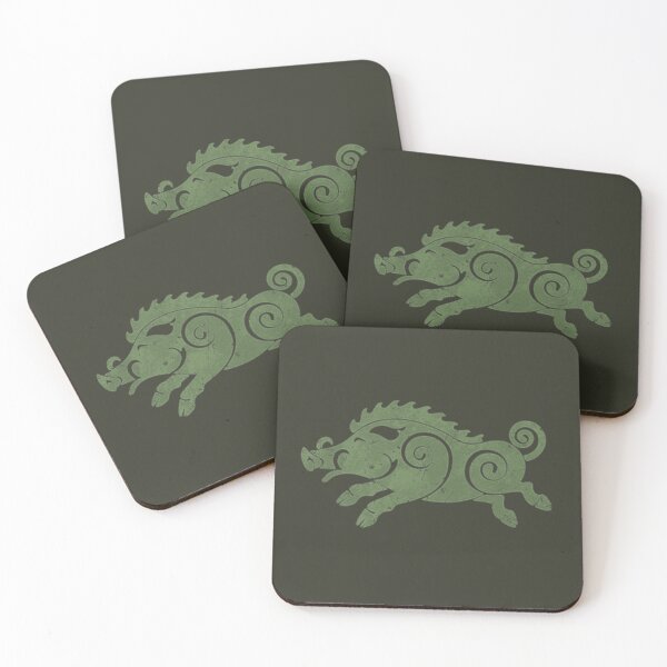 Item preview, Celtic Boar Hunter Ancient Ancestral Symbol  designed and sold by unihammer.