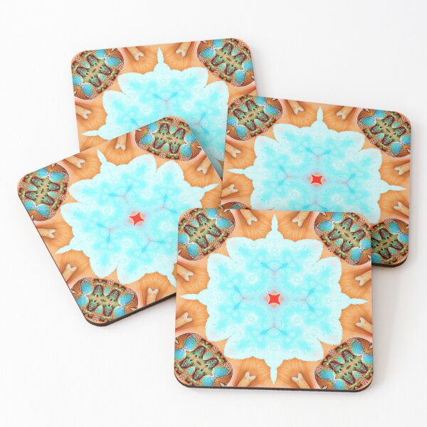Item preview, HARMONIOUS COCKTAIL OF ARUBA SHELLFISH - UNFORGETTABLE ARUBA SOUVENIRS - ARUBA ISLAND PARADISE ABSTRACT GEOMETRIC PAINTING - ARUBA ABSTRACT FLAG INSPIRATION - ARUBA ONE HAPPY ISLAND. designed and sold by Ralek.