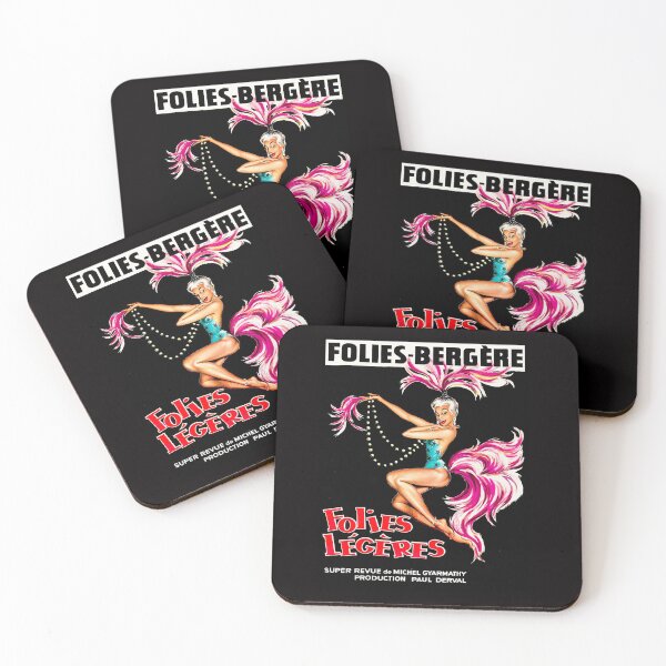 Item preview, FOLIES BERGERE : Vintage Dance Revue Print designed and sold by posterbobs.