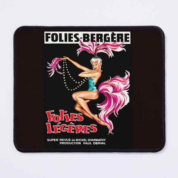 Item preview, FOLIES BERGERE : Vintage Dance Revue Print designed and sold by posterbobs.