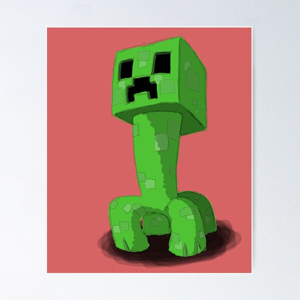 Creeper Minecraft Poster – My Hot Posters