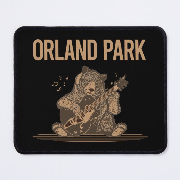 Item preview, Bear With Guitar Orland Park designed and sold by BloodMoneyTwit.