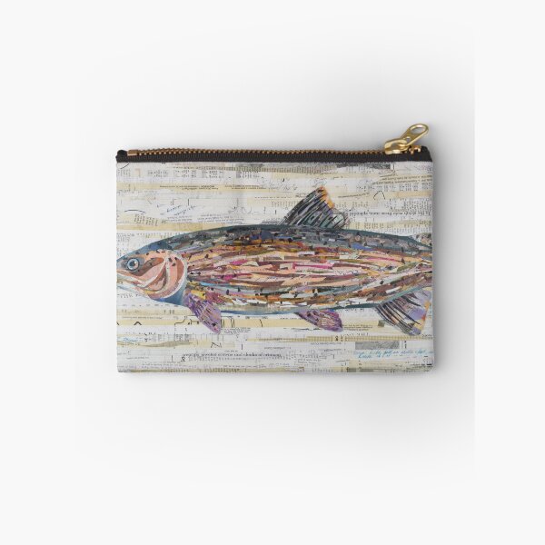 Item preview, Rainbow Trout Collage by C.E. White designed and sold by cewhiteart.