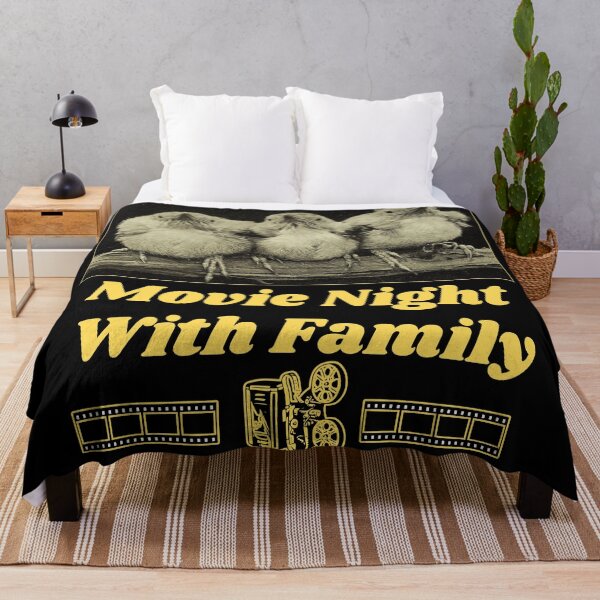 Item preview, Movie Night With Family - Chicks T-shirt Design designed and sold by Ridiculam Toga.