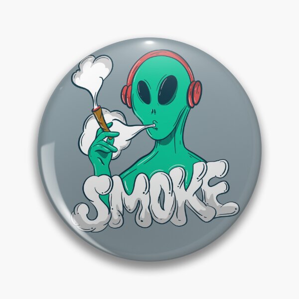 Item preview, Smoking aliens designed and sold by almughnistudio3.