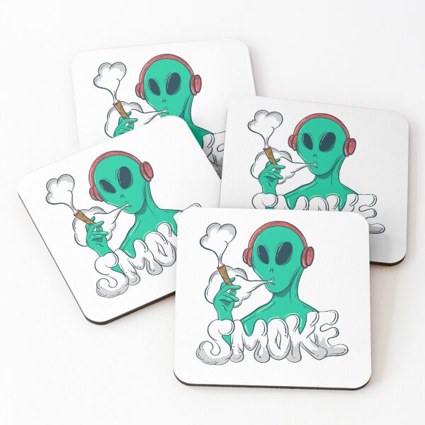Item preview, Smoking aliens designed and sold by almughnistudio3.