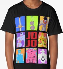 JoJo's Bizarre Adventure - Stands and Weapons Long T-Shirt