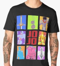 JoJo's Bizarre Adventure - Stands and Weapons Men's Premium T-Shirt