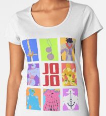 JoJo's Bizarre Adventure - Stands and Weapons Women's Premium T-Shirt
