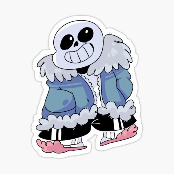 Lancer but its sans made for snas as a gift pixel art