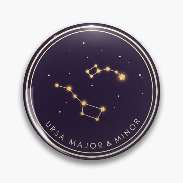 Item preview, Cute Ursa Major & Minor Constellations (version 1) designed and sold by 2Bearies.