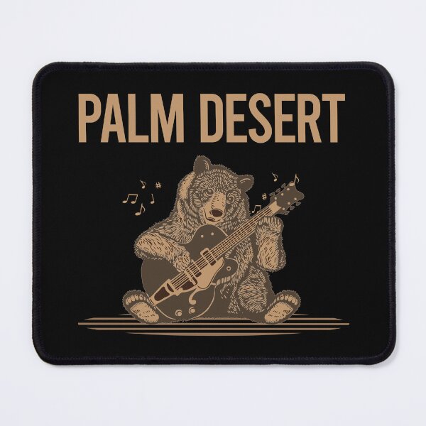 Item preview, Bear With Guitar Palm Desert designed and sold by BloodMoneyTwit.