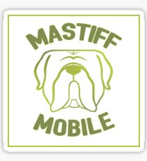 Mastiff Mobile Sticker
