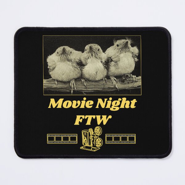 Item preview, Movie Night FTW - Chicks T-shirt Design designed and sold by Ridiculam Toga.