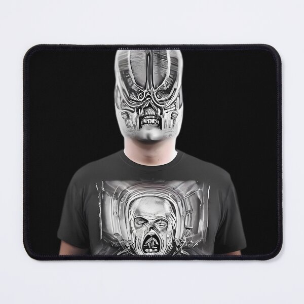 Item preview, Alien Scifi Monster Wearing Monster T-Shirt  (Meta Shirt in a Shirt Design) designed and sold by Digital-Davinci.
