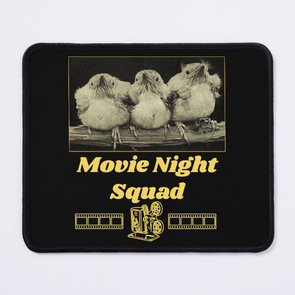 Item preview, Movie Night Squad - Chicks T-shirt Design designed and sold by Ridiculam Toga.