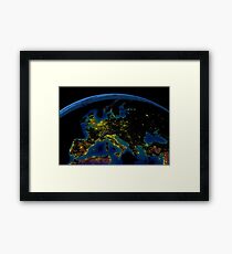 Earth Framed Print