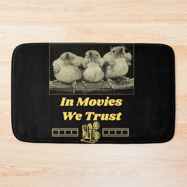 Item preview, In Movies we Trust - Chicks T-shirt Design  designed and sold by Ridiculam Toga.