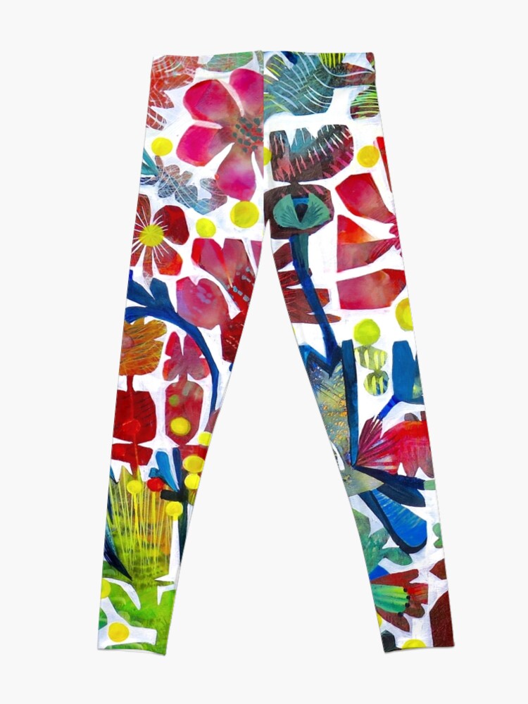 Thumbnail 4 of 5, Leggings, Fresh flowers designed and sold by Este MacLeod.