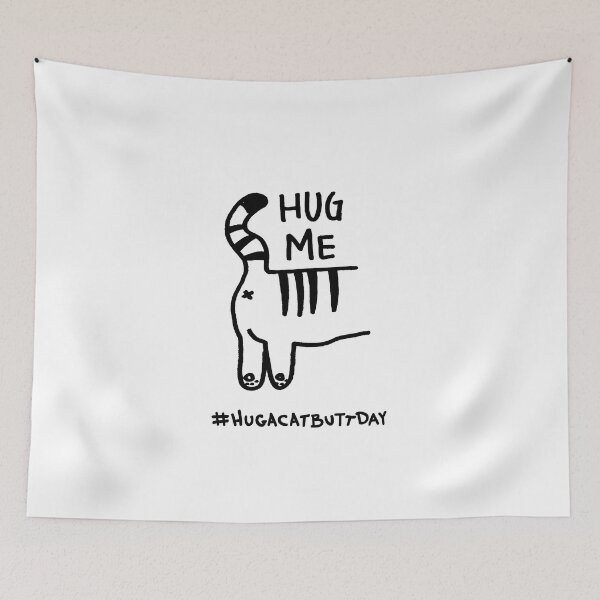 Item preview, Hug A Cat Butt Day  designed and sold by NovemberDekkers.