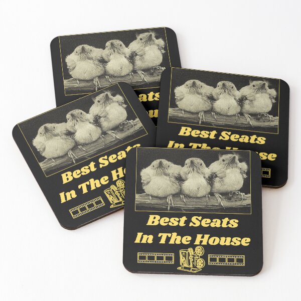 Item preview, Best Seats in the House - Chicks T-shirt Design  designed and sold by Ridiculam Toga.
