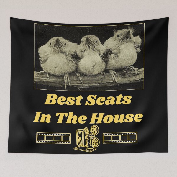 Item preview, Best Seats in the House - Chicks T-shirt Design  designed and sold by Ridiculam Toga.