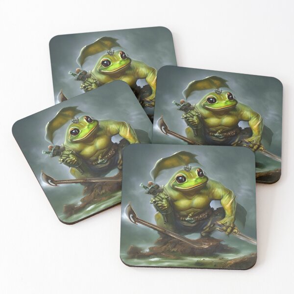 Item preview, AI Generated Art, War Frog designed and sold by RabbitHoleMI.