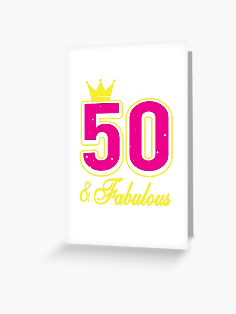 GREETING CARD - BIRTHDAY WISHES 50