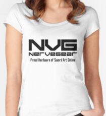 Nervegear Promotional Merch Women's Fitted Scoop T-Shirt