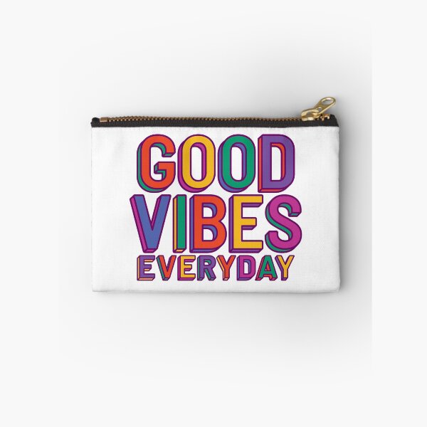 Item preview, Good Vibes Everyday Vibrant Color designed and sold by DearMichelle.