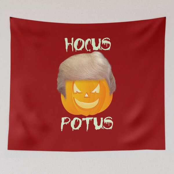 Item preview, Hocus Potus Funny Trump Trumpkin Halloween Costumes T Shirt designed and sold by ravishdesigns.