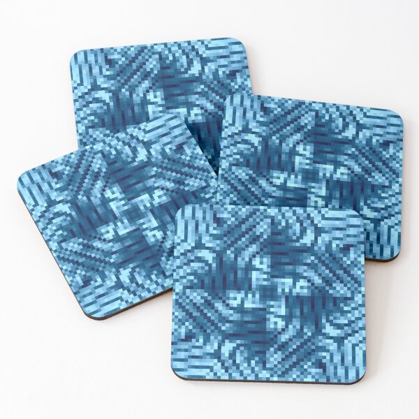 Item preview, Blue Pixels designed and sold by wumplekin.