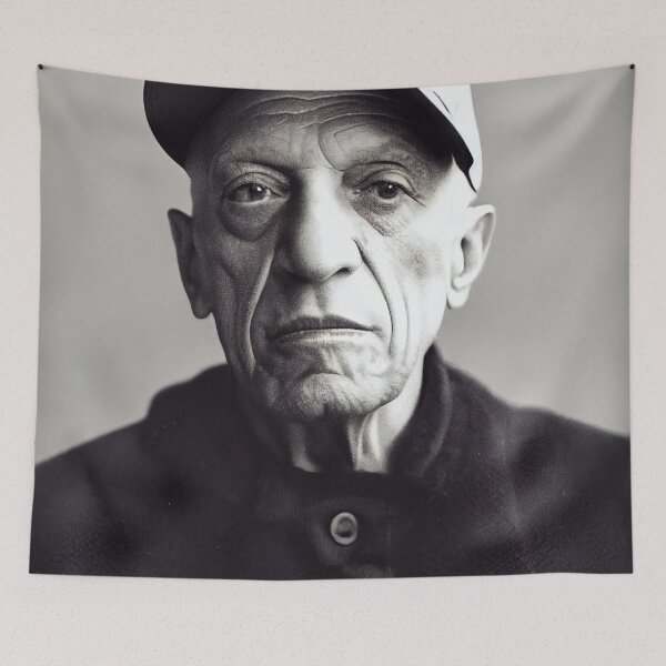 Item preview, Pablo wearing a baseball cap. Digital creation designed and sold by njiiz.