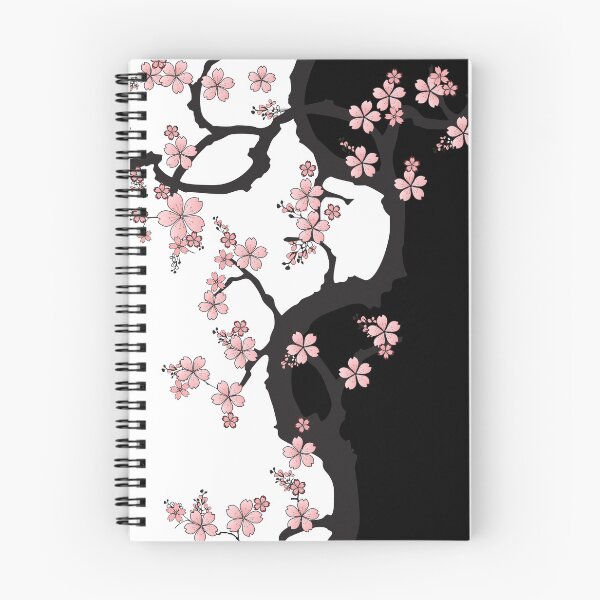 Item preview, Japanese Kimono Black and White Sakura designed and sold by SeriMurata.