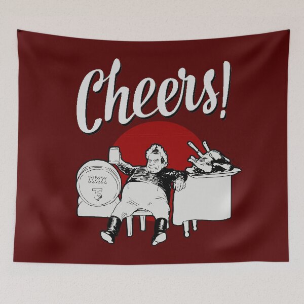 Item preview, Cheers!!! thanksgiving vintage comic dude! white - cheers to you! designed and sold by OptLuv.