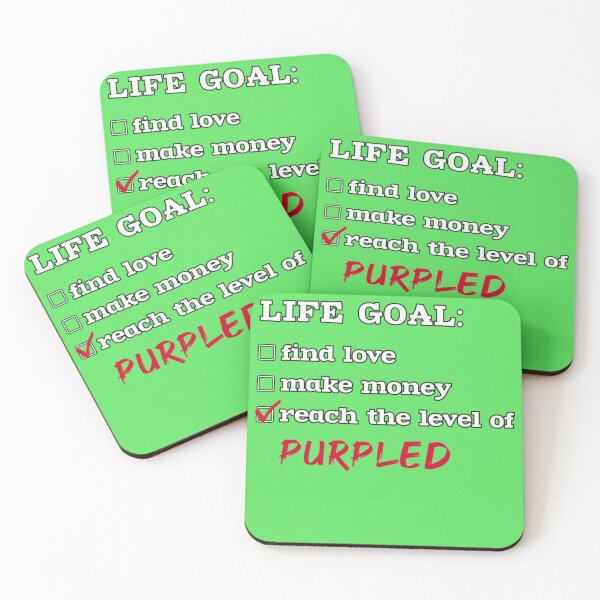 Item preview, Life goal - Purpled designed and sold by KylaBradtke.
