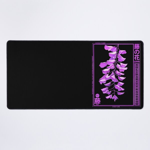 Item preview, wisteria japanese anime flower designed and sold by Otakuniverse.