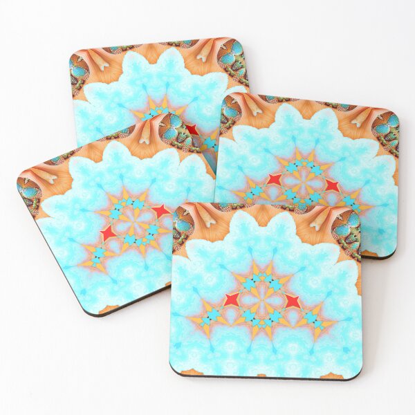 Item preview, HARMONIOUS COCKTAIL OF ARUBA SHELLFISH - UNFORGETTABLE ARUBA SOUVENIRS - ARUBA ISLAND PARADISE ABSTRACT GEOMETRIC PAINTING - ARUBA ABSTRACT FLAG INSPIRATION - ARUBA ONE HAPPY ISLAND. designed and sold by Ralek.