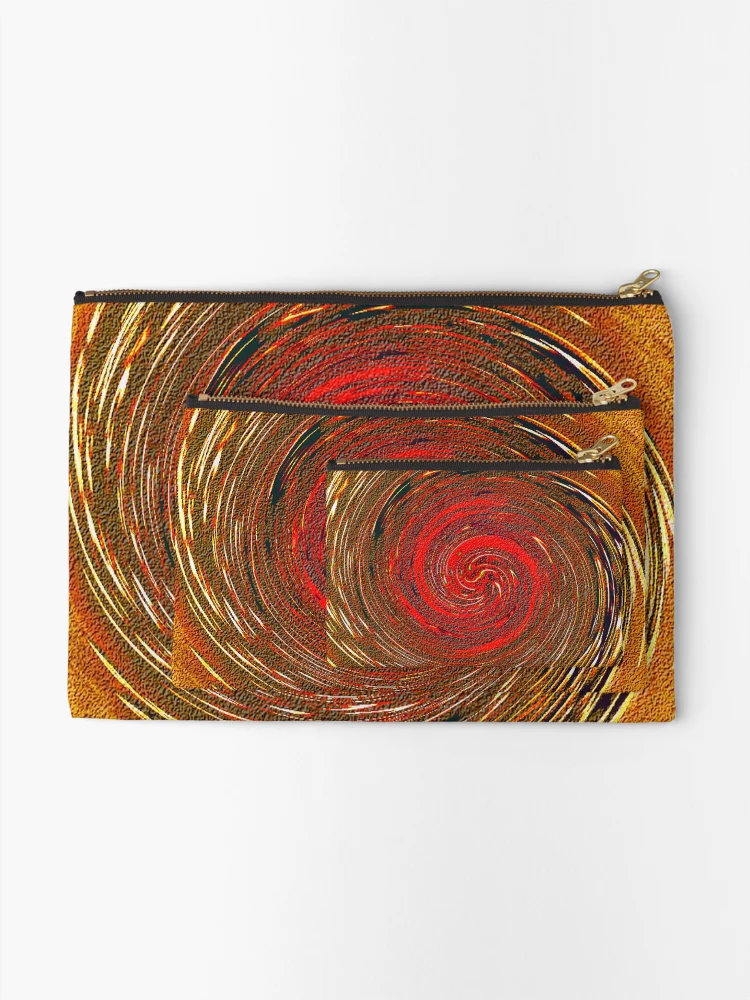 Thumbnail 2 of 4, Zipper Pouch, Atlantean Fire designed and sold by don quackenbush art.