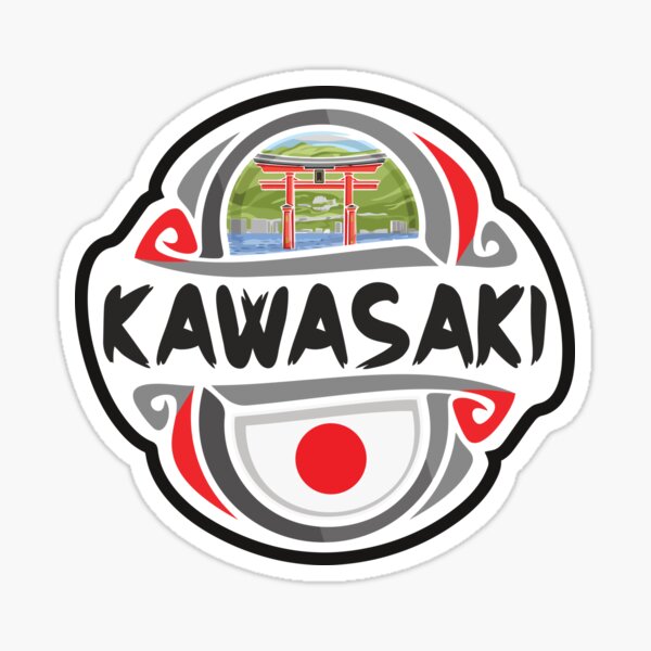 Kawasaki Logo Japan Sticker