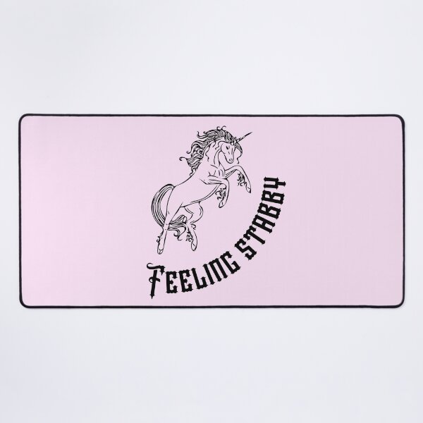 Item preview, Feeling Stabby Angry Unicorn designed and sold by VirtualFaries.