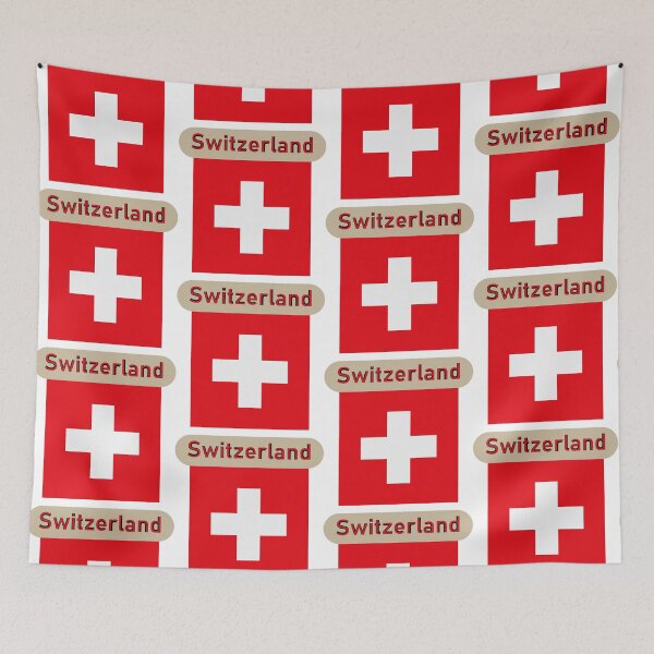 Artikelvorschau, Switzerland.Flag of Switzerland entworfen und verkauft von Tarsalla.