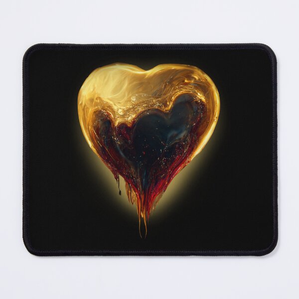 Item preview, My golden heart designed and sold by orange-teal.