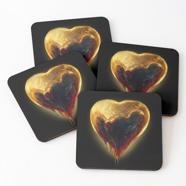 Item preview, My golden heart designed and sold by orange-teal.